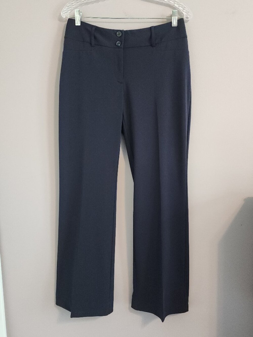 Alfani Navy Blue Dress Pants Size 4 Short